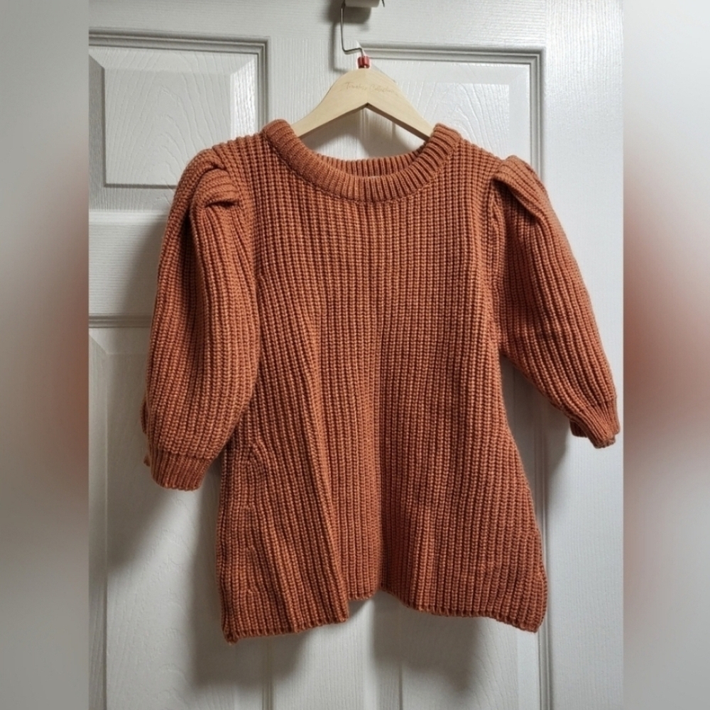 Women's Orange Sweater